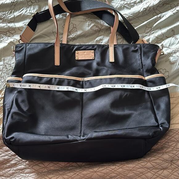 Kate Spade | Honey Baby Kennedy Park Nylon Diaper Bag in Black - Picture 4 of 14